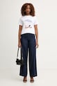 Silvian Heach wide leg džíny dámské PAIFA GPP26009PA námořnická modř ZS26
