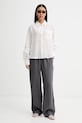 Marc O'Polo παντελόνι Γυναικείο βαμβακερό 5000014018 γκρί ZS26