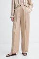 Marc O'Polo spodnie damskie z dodatkiem lnu beżowy 5000014070