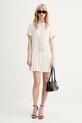 Silvian Heach sukienka HESPER GPP26461VE beżowy ZS26