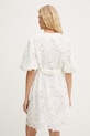 Odzież Silvian Heach sukienka koronkowa GAESE GPP26327VE biały