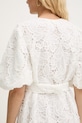 Silvian Heach sukienka koronkowa GAESE GPP26327VE biały