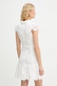 Oblečenie Silvian Heach čipkované šaty GELAO GPP26330VE biela