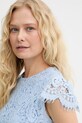 Silvian Heach sukienka koronkowa GELAO GPP26330VE niebieski