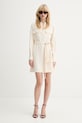 Silvian Heach sukienka POBE GPP26076VE beżowy ZS26
