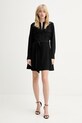 Silvian Heach sukienka POBE GPP26076VE czarny ZS26