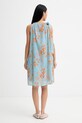 Odzież Marc O'Polo sukienka letnia bawełniana 5000014027 niebieski