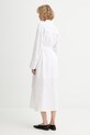 Marc O'Polo sukienka lniana 5000014056 biały ZS26