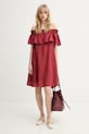 Marc O'Polo літня сукня 5000014077 червоний ZS26
