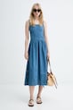 Marc O'Polo сукня з бавовною 5000010187 блакитний ZS26