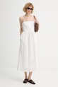 Marc O'Polo sukienka bawełniana 5000010189 biały ZS26