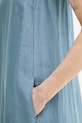 Marc O'Polo rochie de vară din in turcoaz 5000014181