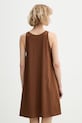 Ρούχα Marc O'Polo Φόρεμα βαμβακερό 5000010188 καφέ