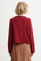 Odzież Marc O'Polo kardigan damski z bawełną 5000014142 czerwony
