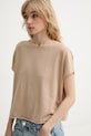 Marc O'Polo топ жіночий з льоном бежевий 5000014147