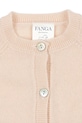 Dziewczynka Fanga Fontana kardigan wełniany niemowlęcy SAVORA DUE CARDIGAN FA100080 różowy