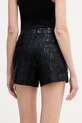 Odzież Silvian Heach szorty z dodatkiem lnu RABAD GPP26048SH czarny