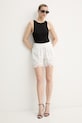 Silvian Heach szorty damskie DIOPPO GPP26326SH biały ZS26