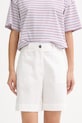 Marc O'Polo σορτς Γυναικεία βαμβάκι με ελαστάν λευκό 5000014024