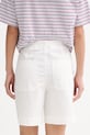 Ρούχα Marc O'Polo σορτς Γυναικεία βαμβάκι με ελαστάν 5000014024 λευκό