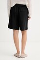 Ρούχα Marc O'Polo σορτς γυναικεία με πρόσμιξη λινού 5000014067 μαύρο
