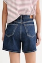 Ρούχα Marc O'Polo σορτς γυναικεία ντένιμ 5000009787 σκούρο μπλε