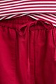 Marc O'Polo Női rövidnadrág lenvászonnal piros 5000010127