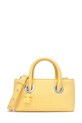 Tous torebka kuferek damska z imitacji skóry żółty 2002377905