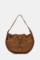 Marc O'Polo torebka damska zamszowa brązowy 5000010852
