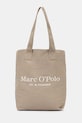 Marc O'Polo torebka tote damska bawełniana beżowy 5000010863