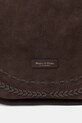 Marc O'Polo torebka shopper damska zamszowa brązowy 5000011010