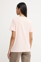 Odzież Silvian Heach t-shirt damski bawełniany SEIPONE GPP26412TS różowy