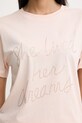 Silvian Heach t-shirt damski bawełniany SEIPONE GPP26412TS różowy