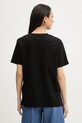 Odzież Silvian Heach T-shirt damski bawełniany SEIPONE GPP26412TS czarny