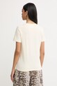 Odzież Silvian Heach t-shirt damski bawełniany SEKOK GPP26074TS beżowy