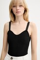 Silvian Heach top MAGALES czarny GPP26429TO