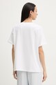 Odzież Silvian Heach t-shirt damski bawełniany z elastanem SEDIBANA GPP26093TS biały