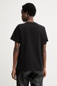 Odzież Silvian Heach T-shirt damski bawełniany z elastanem KHERNA CVP26036TS czarny