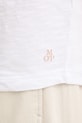 Marc O'Polo top damski bawełniany biały 5000014109
