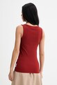 Odzież Marc O'Polo top damski bawełniany z elastanem 5000014120 czerwony