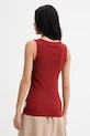 Odzież Marc O'Polo top damski bawełniany z elastanem 5000014120 czerwony