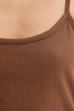 Marc O'Polo top pentru femei, cu bumbac 5000010158 maro