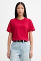 Marc O'Polo T-shirt γυναικείο βαμβακερό κόκκινο 5000011504