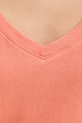 Marc O'Polo top damski bawełniany 5000014192 pomarańczowy