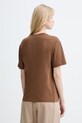 Oblečenie Marc O'Polo tričko dámske bavlnené 5000010011 hnedá