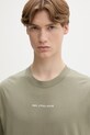 Marc O'Polo tričko pánske bavlnené zelená 5000010024