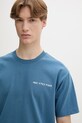 Marc O'Polo férfi pamut póló kék 5000010820