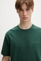 Marc O'Polo tričko pánske bavlnené zelená 5000010699