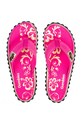Gumbies - Slapi Islander Pink Hibiscu textil roz G.IS.WN.PHIB