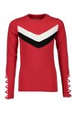 Blue Seven - Detské tričko s dlhým rukávom 140-176 cm s elastanom červená 551601.X